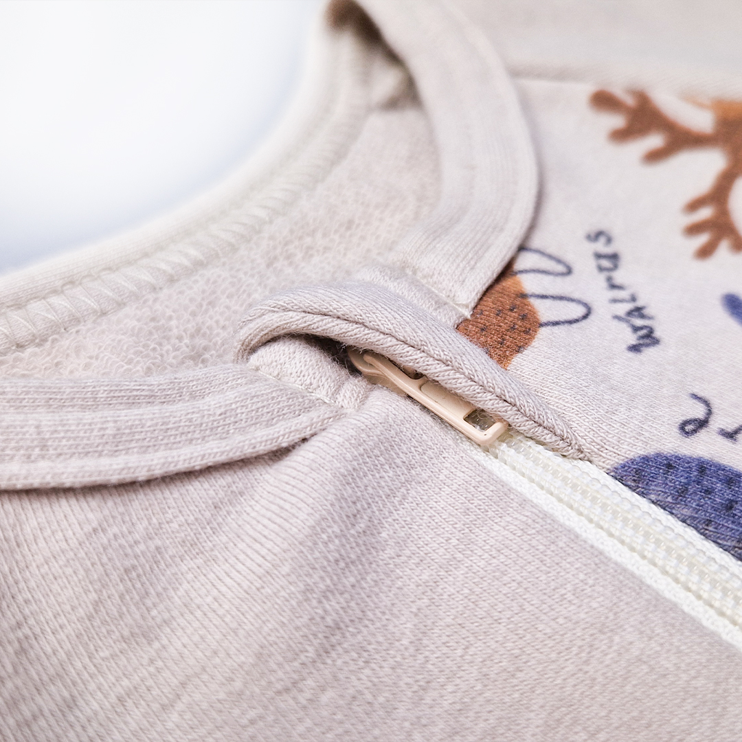 Overal smyk DR TISK Outlast® - latte/latte barevná zvířátka 80