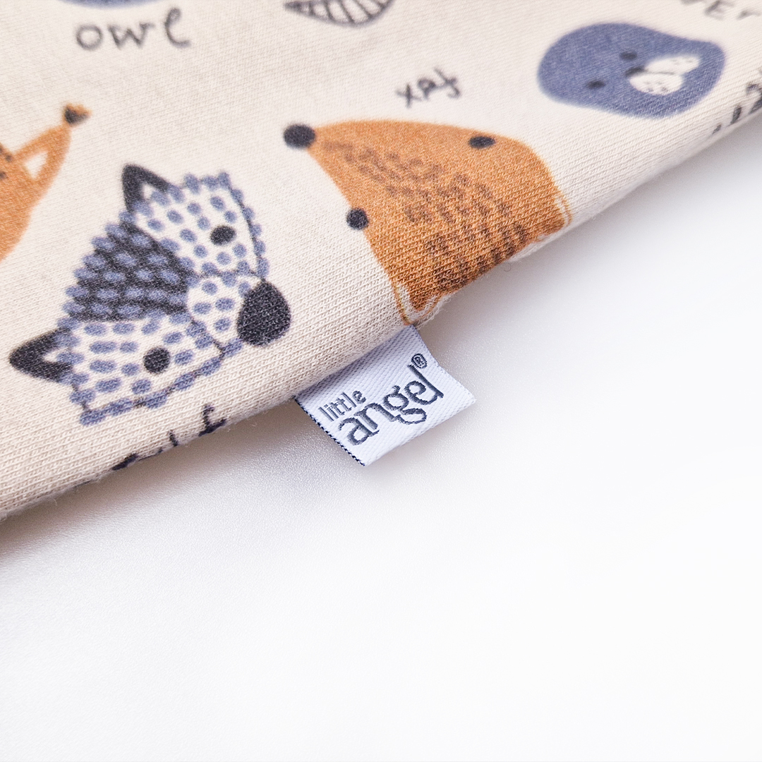 Overal smyk DR TISK Outlast® - latte/latte barevná zvířátka 80