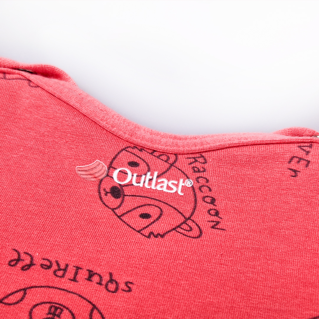 Body smyk TISK Outlast® - cihlová zvířátka/cihlová 74