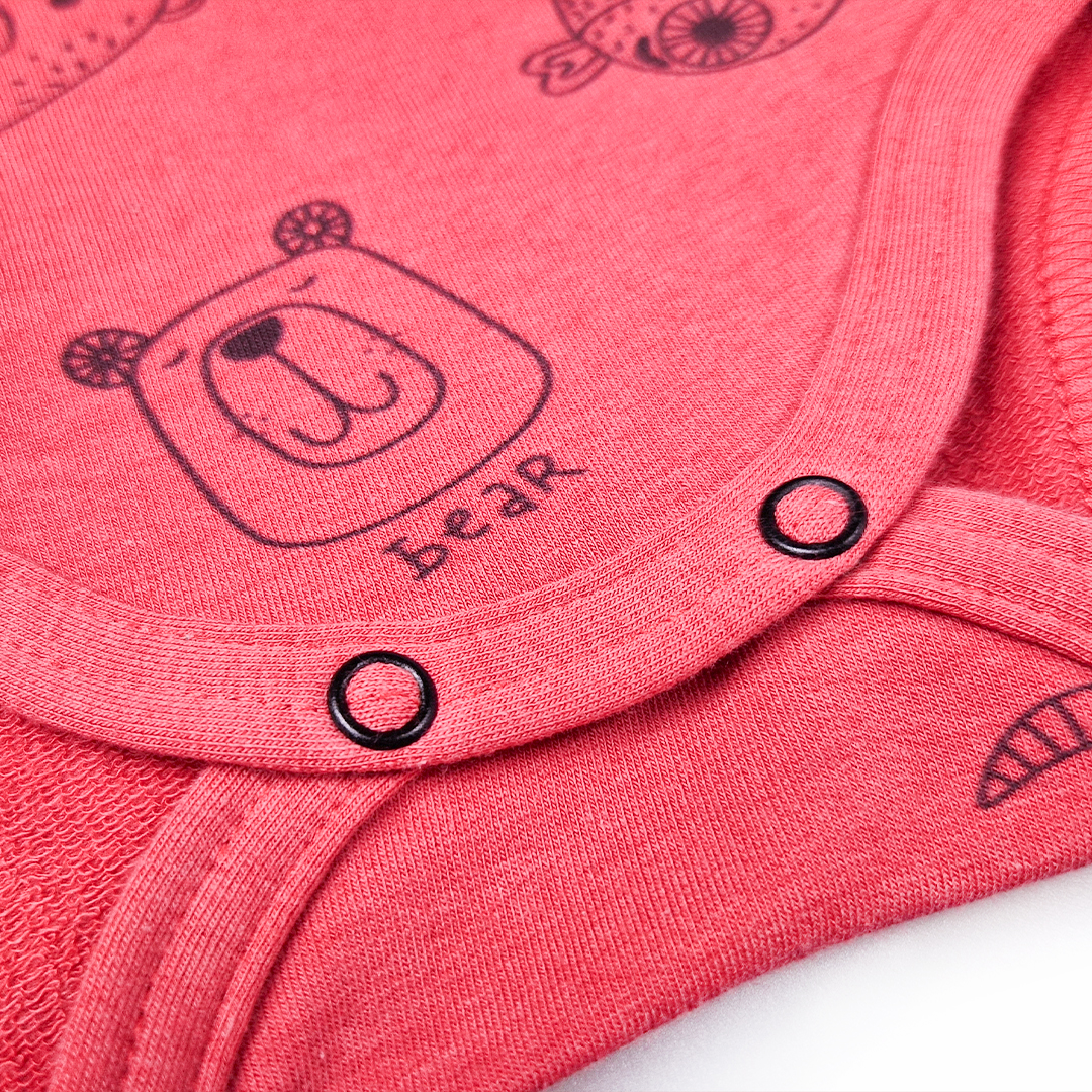 Body smyk TISK Outlast® - cihlová zvířátka/cihlová 74