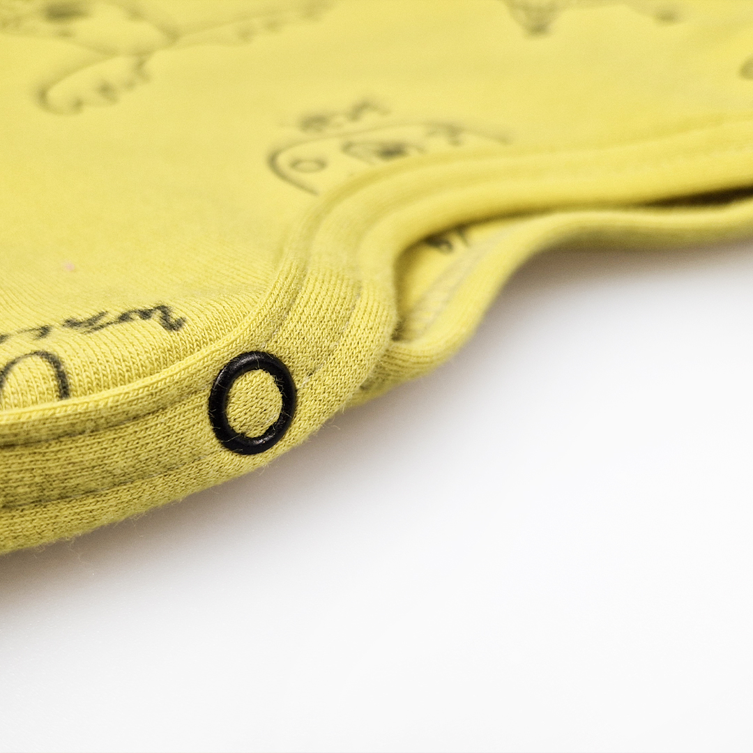 Body smyk TISK Outlast® - žlutozelená zvířátka/žlutozelená 74