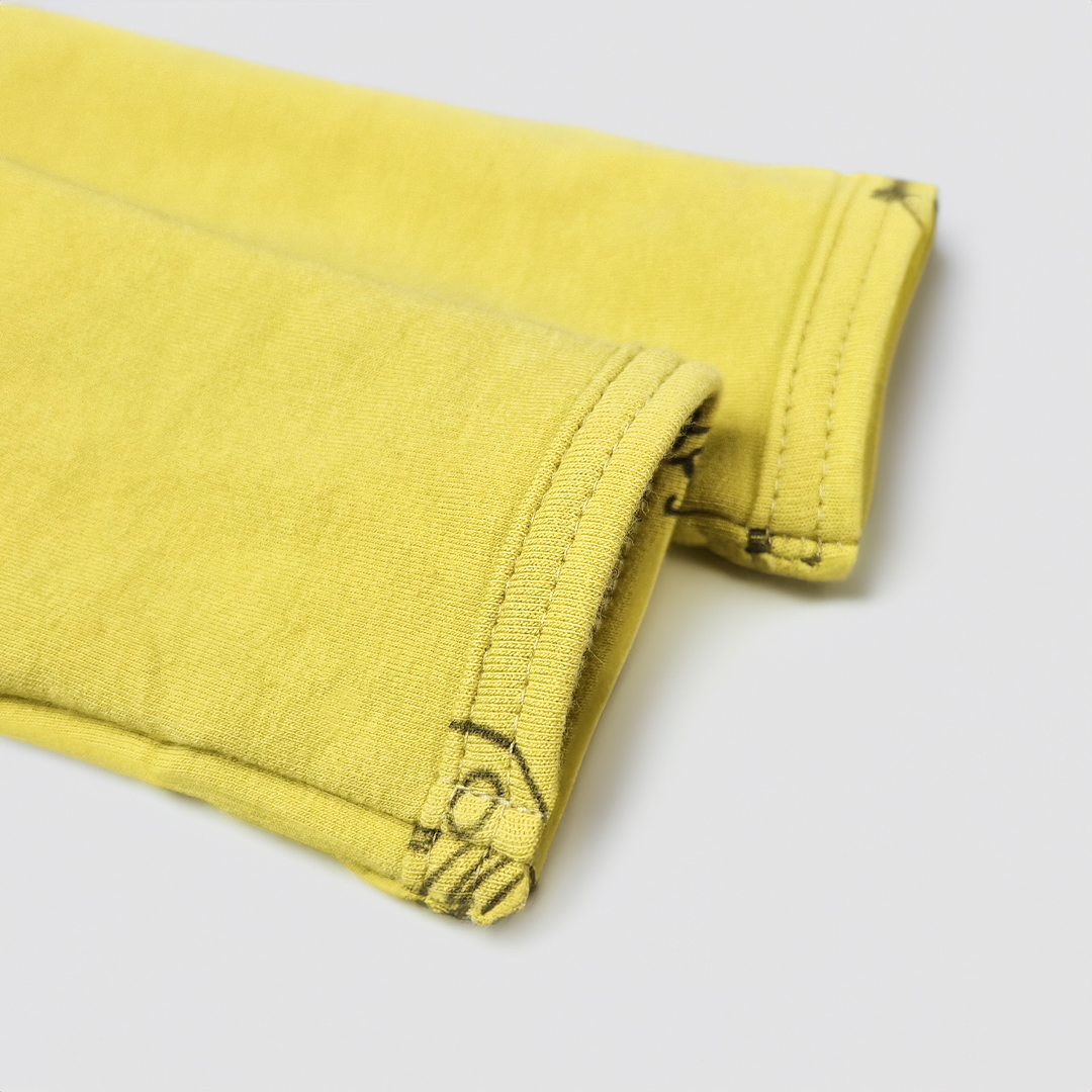 Body smyk TISK Outlast® - žlutozelená zvířátka/žlutozelená 74