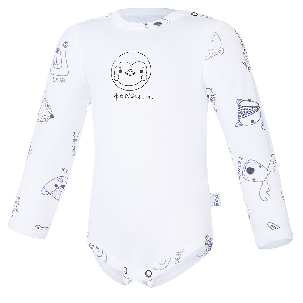 Body smyk obrázek TISK Outlast® - bílá/bílá zvířátka 62