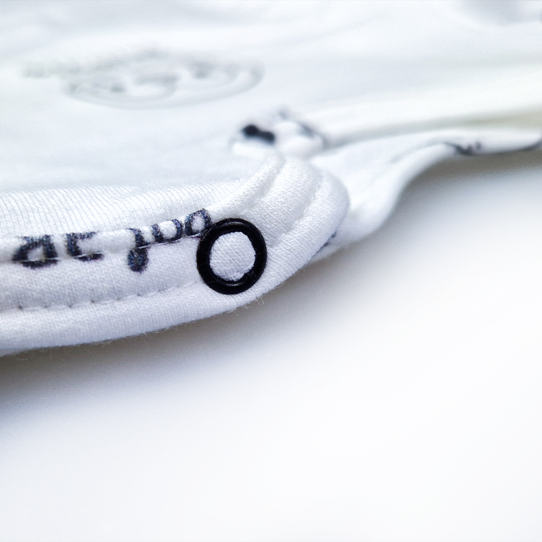 Body smyk obrázek TISK Outlast® - bílá/bílá zvířátka 74