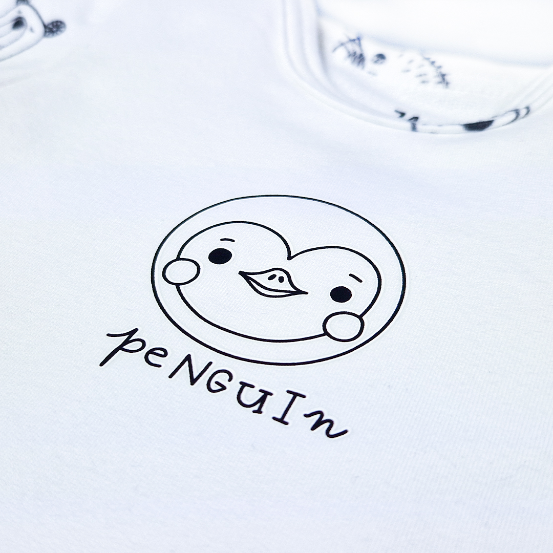 Body smyk obrázek TISK Outlast® - bílá/bílá zvířátka 74