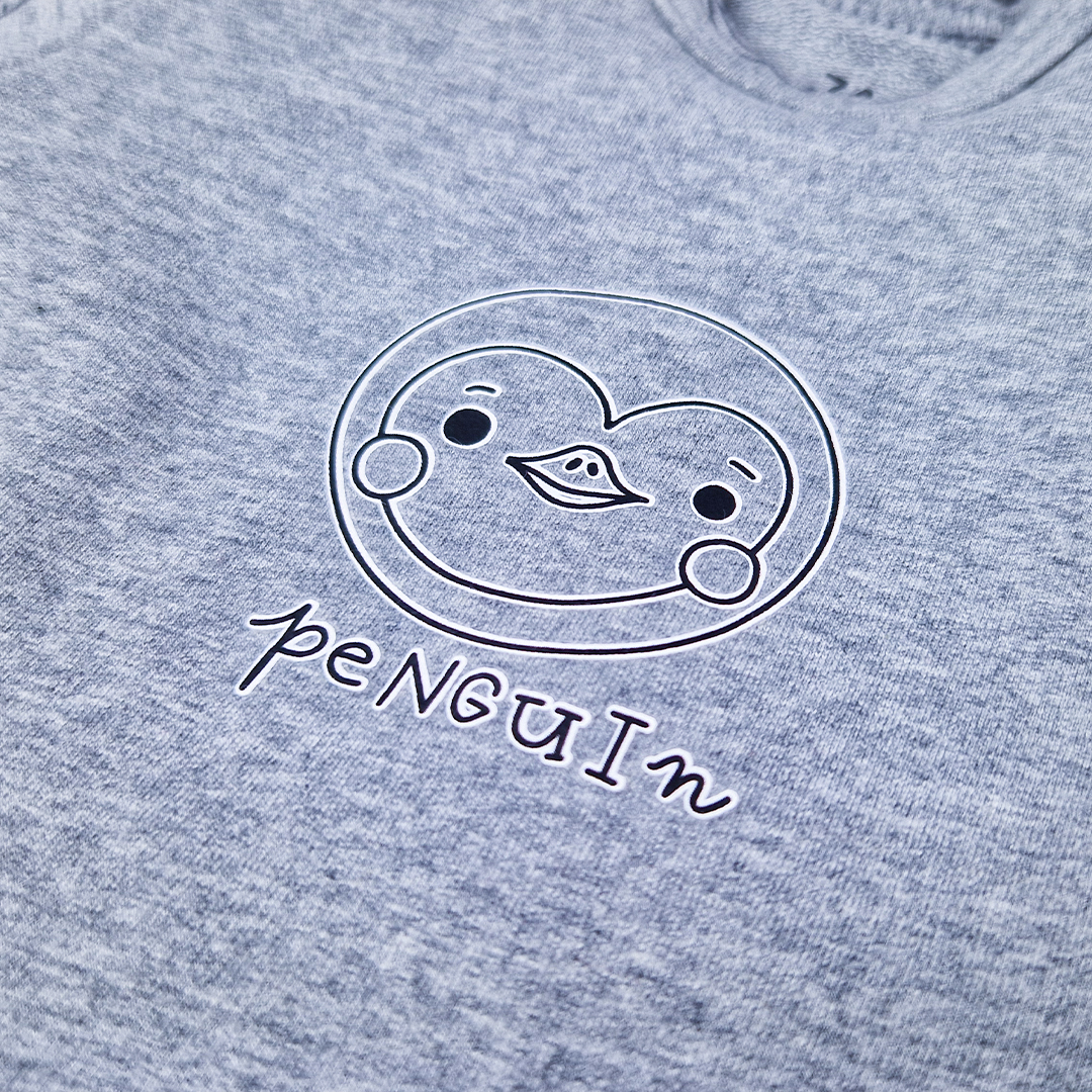 Body smyk obrázek TISK Outlast® - šedý melír/šedý melír zvířátka 74