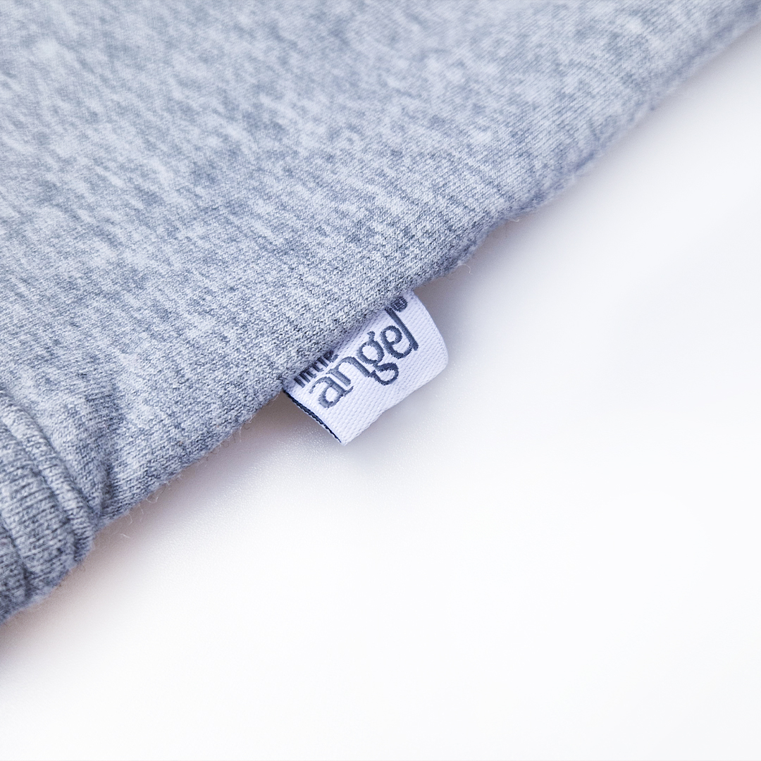 Body smyk obrázek TISK Outlast® - šedý melír/šedý melír zvířátka 74