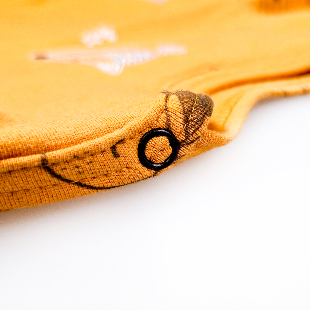 Body smyk obrázek TISK Outlast® - medová/medová zvířátka 62