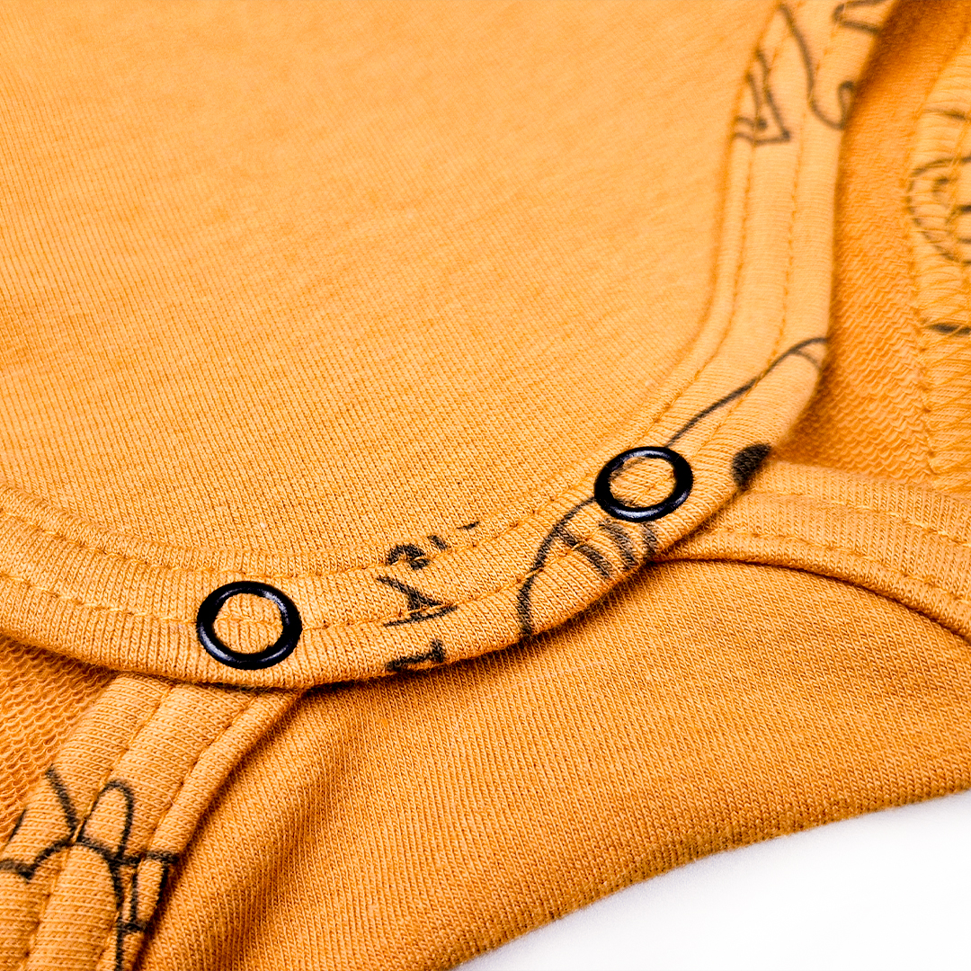 Body smyk obrázek TISK Outlast® - medová/medová zvířátka 62