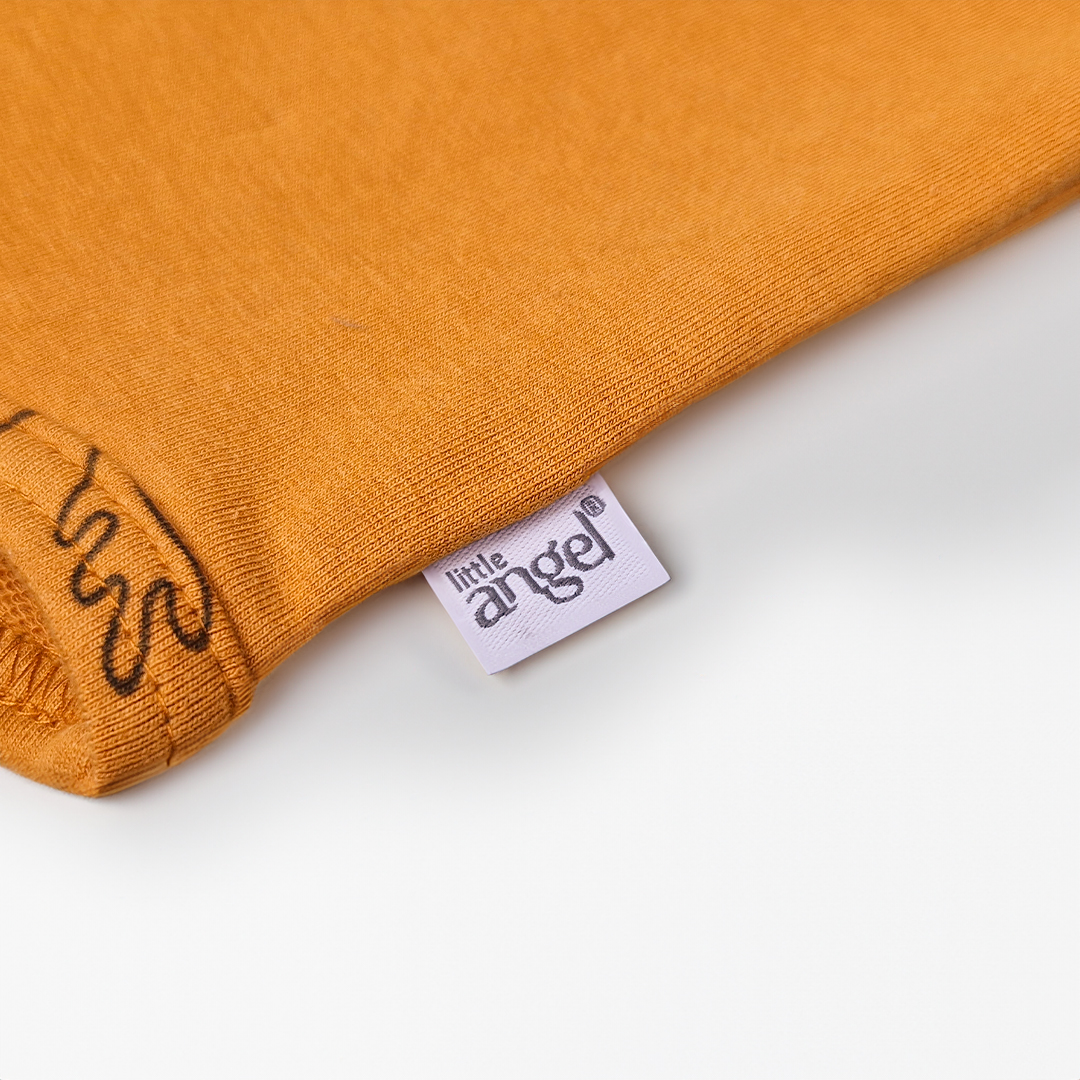 Body smyk obrázek TISK Outlast® - medová/medová zvířátka 62