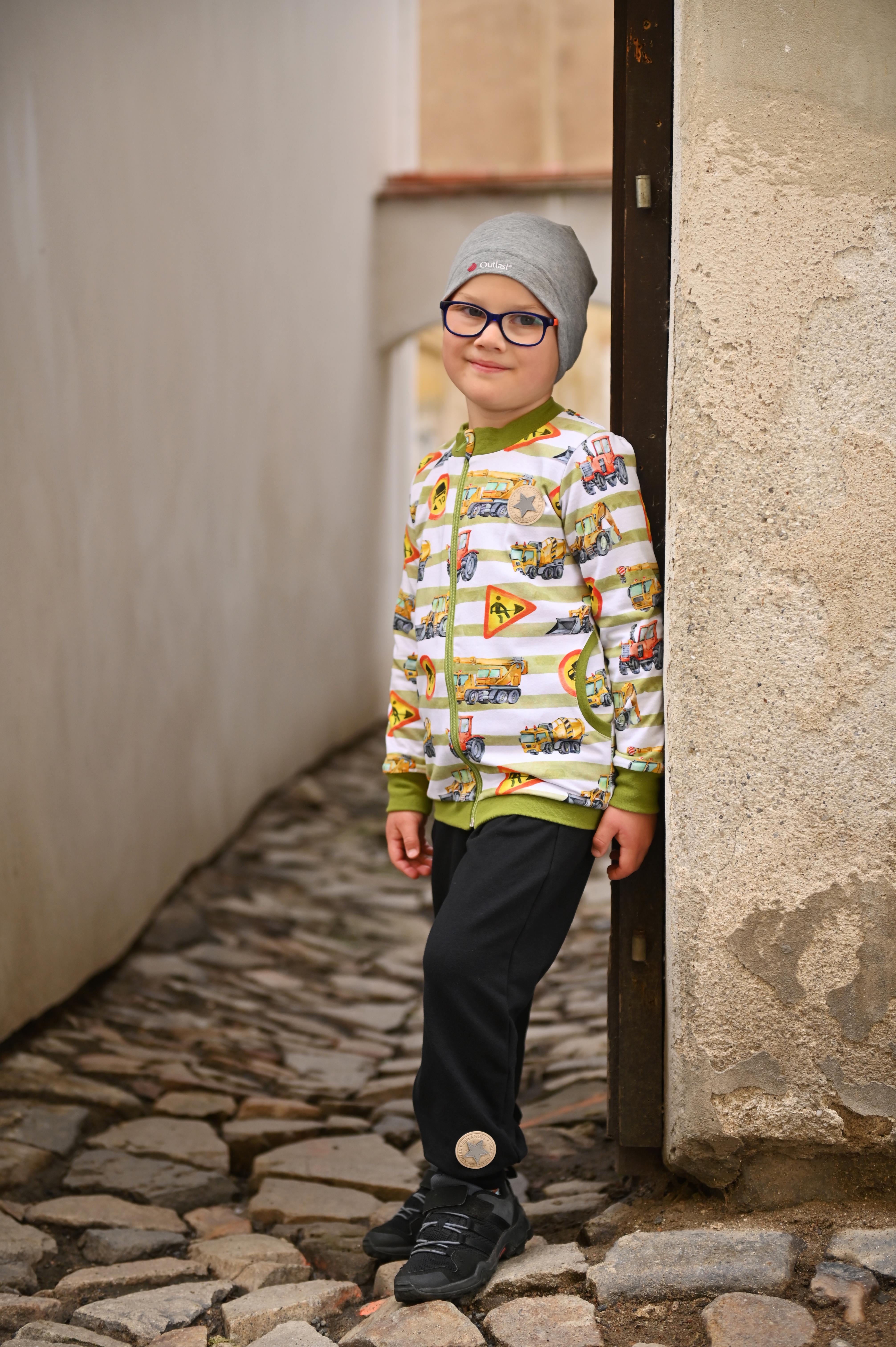 Tepláky smyk Outlast® - černá 104