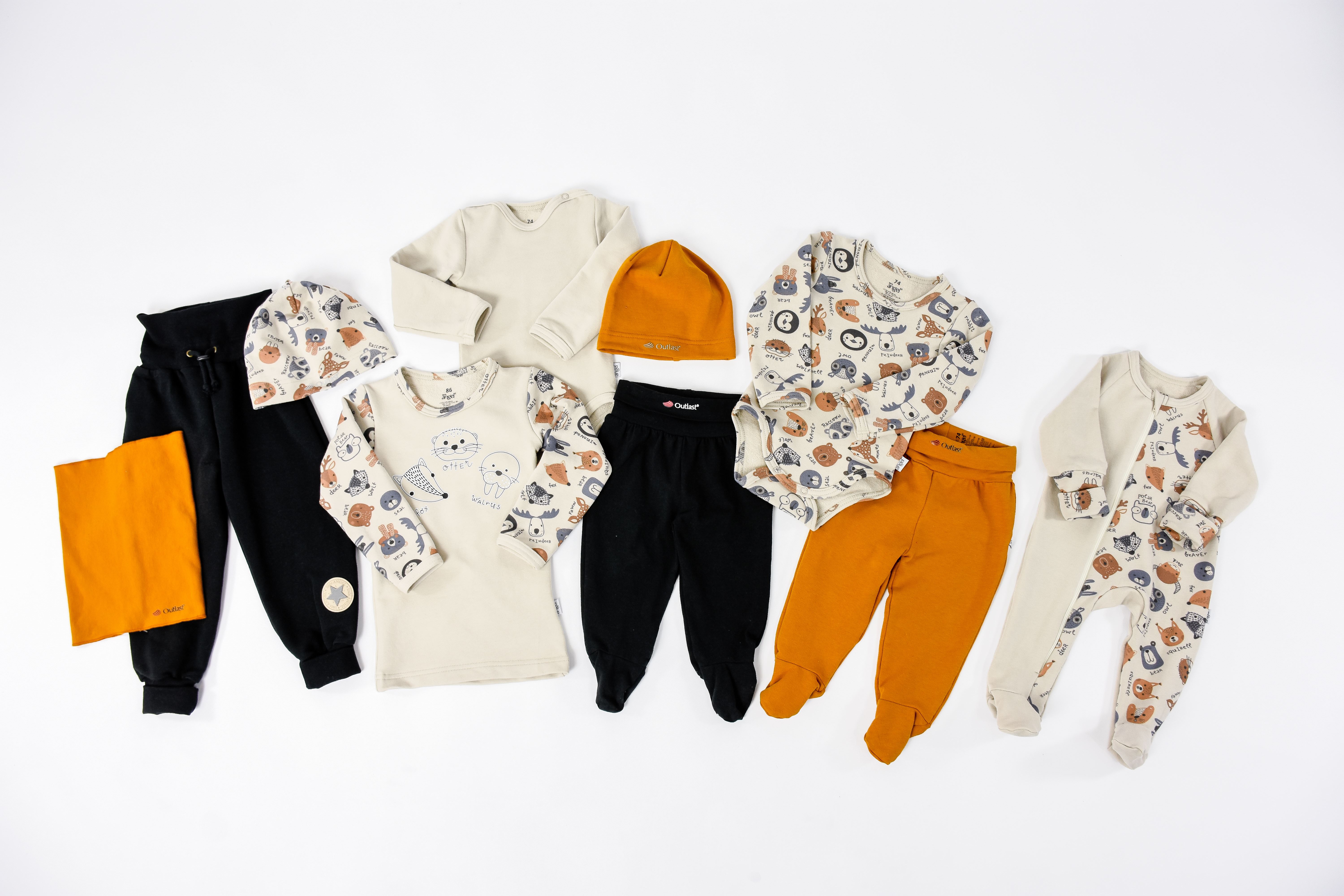 Tepláky smyk Outlast® - černá 104