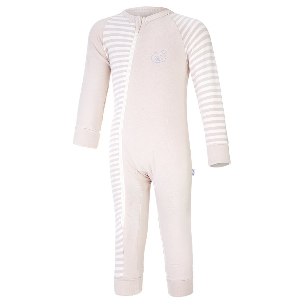 Overal smyk DR lemy Outlast® - latte/pruh bílá káva 86