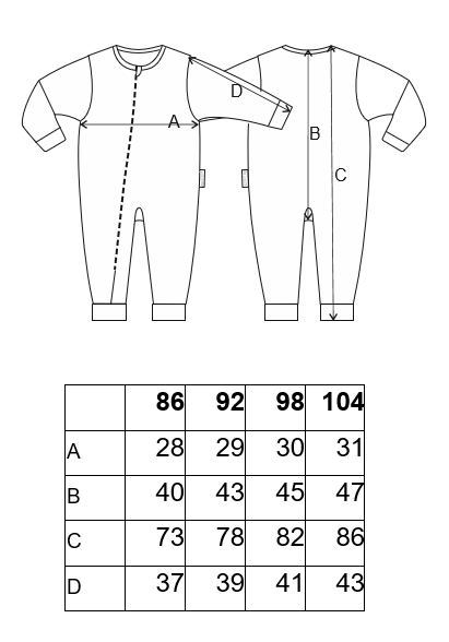 Overal smyk DR lemy Outlast® - latte/pruh bílá káva 104