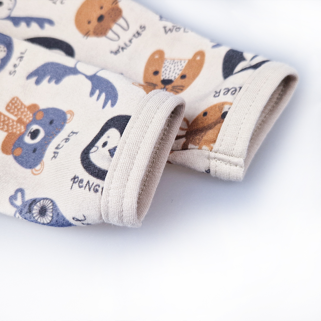 Tričko smyk DR obrázek TISK Outlast® - latte/latte zvířátka 104