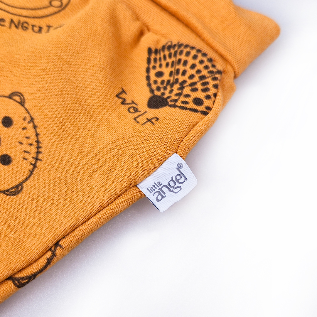 Tepláky smyk TISK Outlast® - medová zvířátka 86