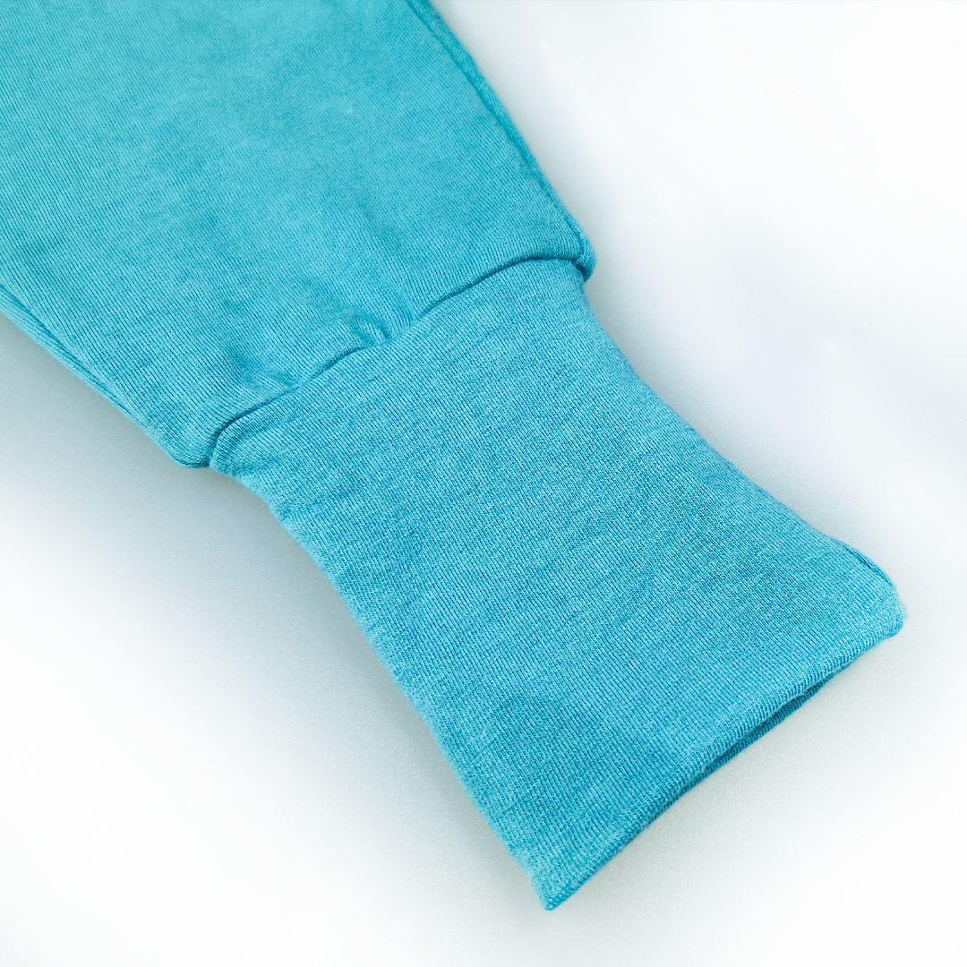 Tepláky smyk Outlast® - tm.tyrkys 68