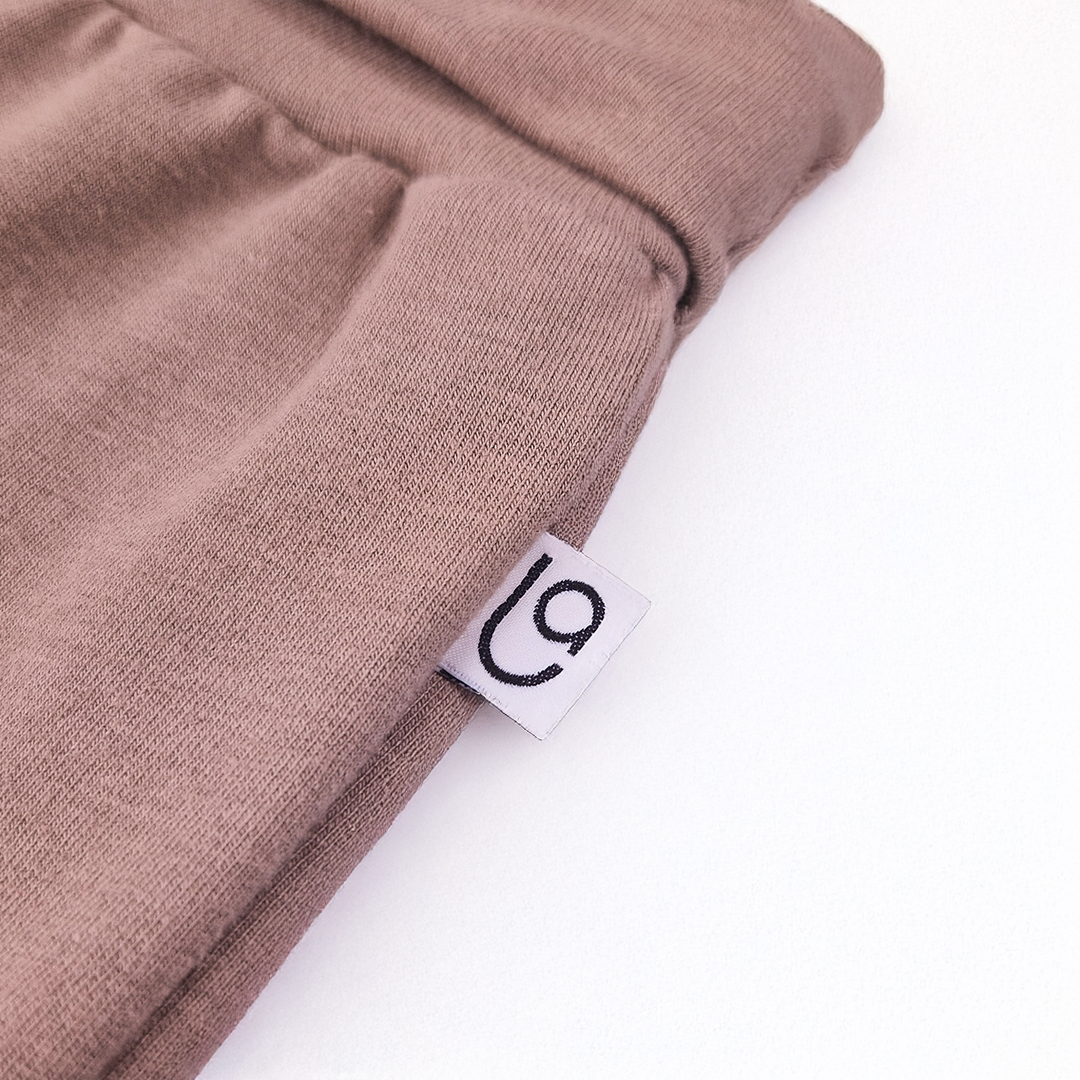 Tepláky smyk Outlast® - oříšková 80