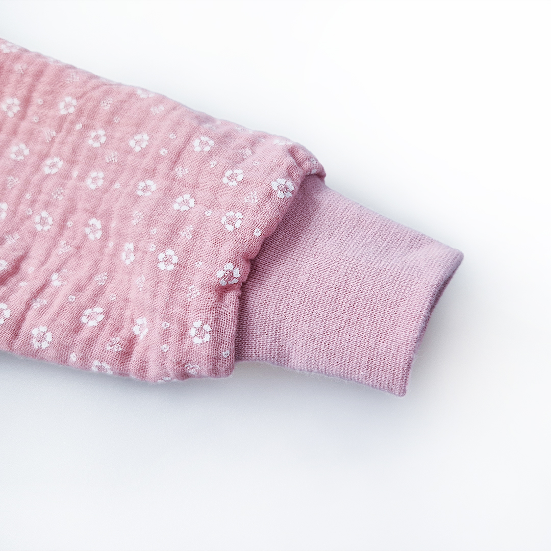 Kabátek podšitý Outlast® - starorůžová kytičky/sv.broskvová 56