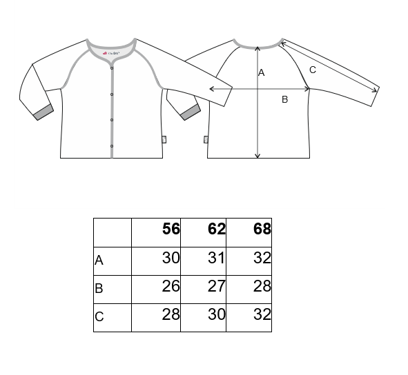 Kabátek podšitý Outlast® - starorůžová kytičky/sv.broskvová 56