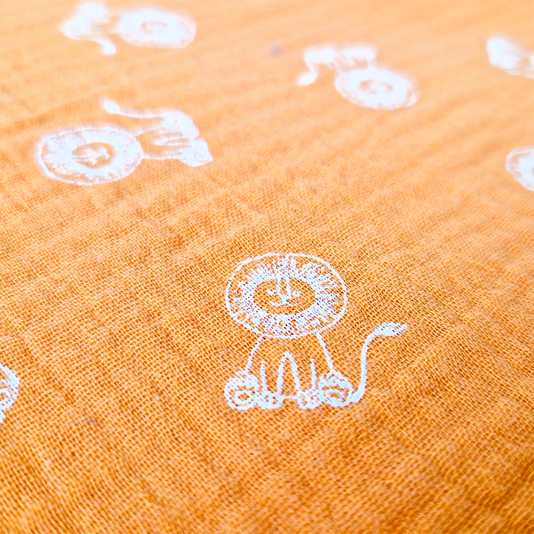 Deka osuška mušelín - medová