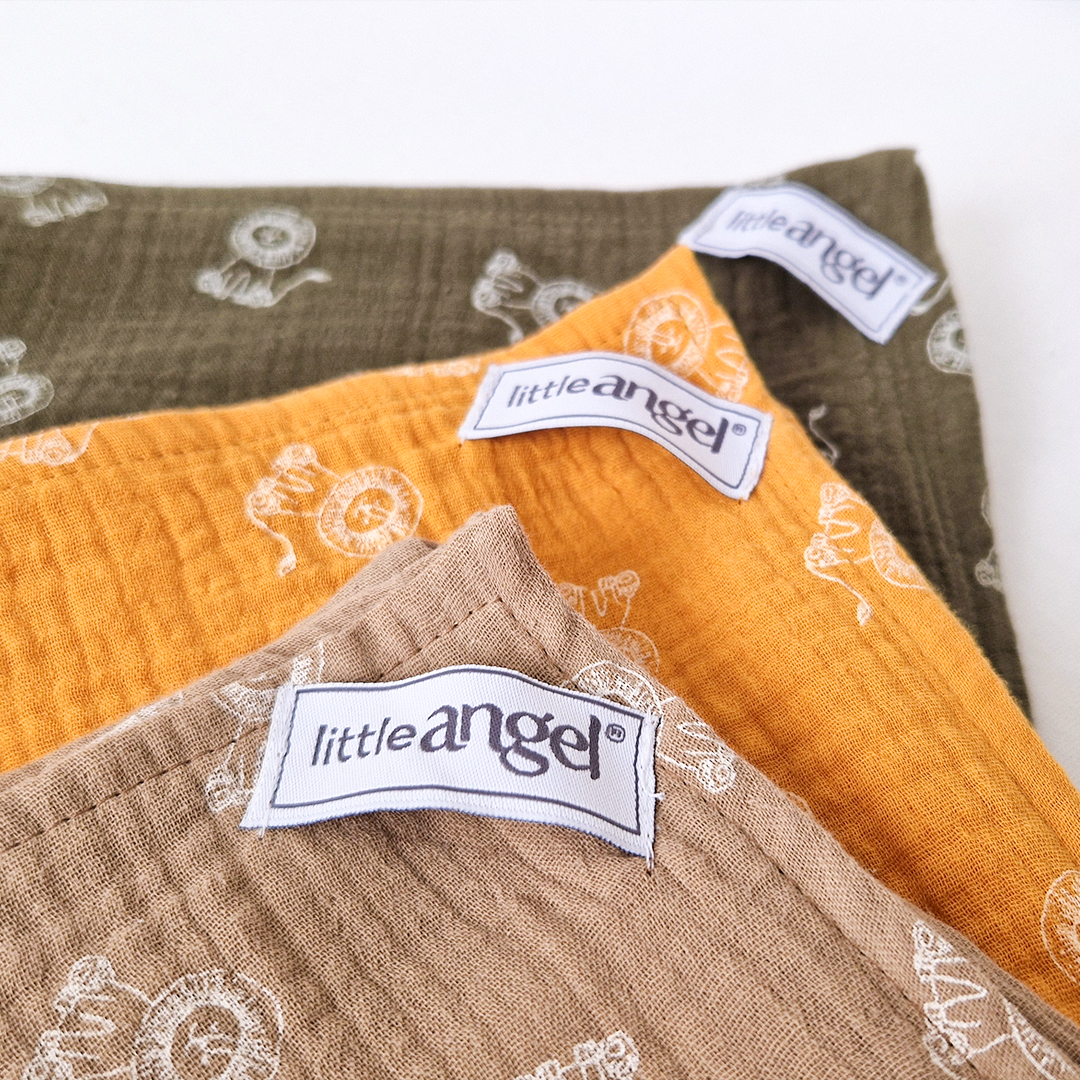 Deka osuška mušelín - medová