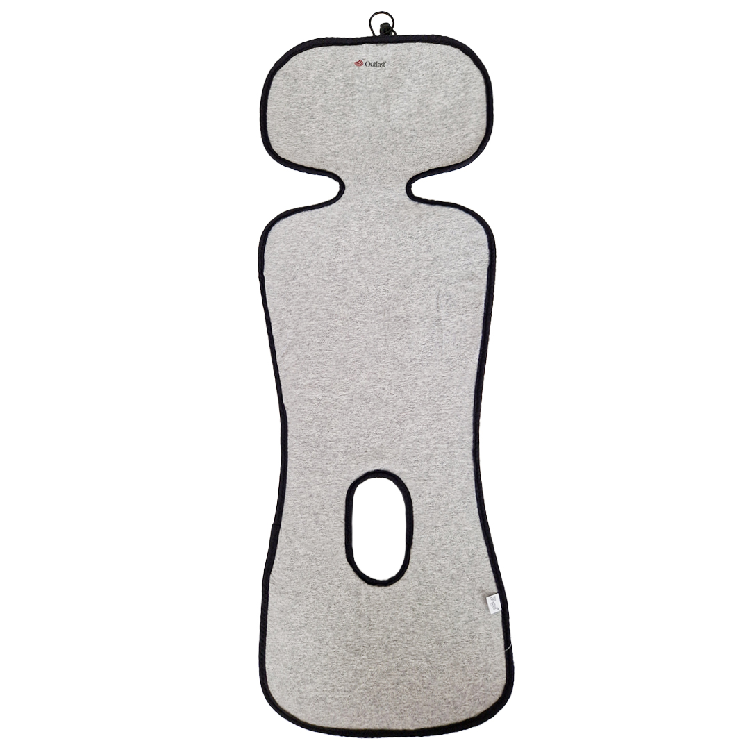 Podložka do kočárku Outlast® - šedý melír UNI