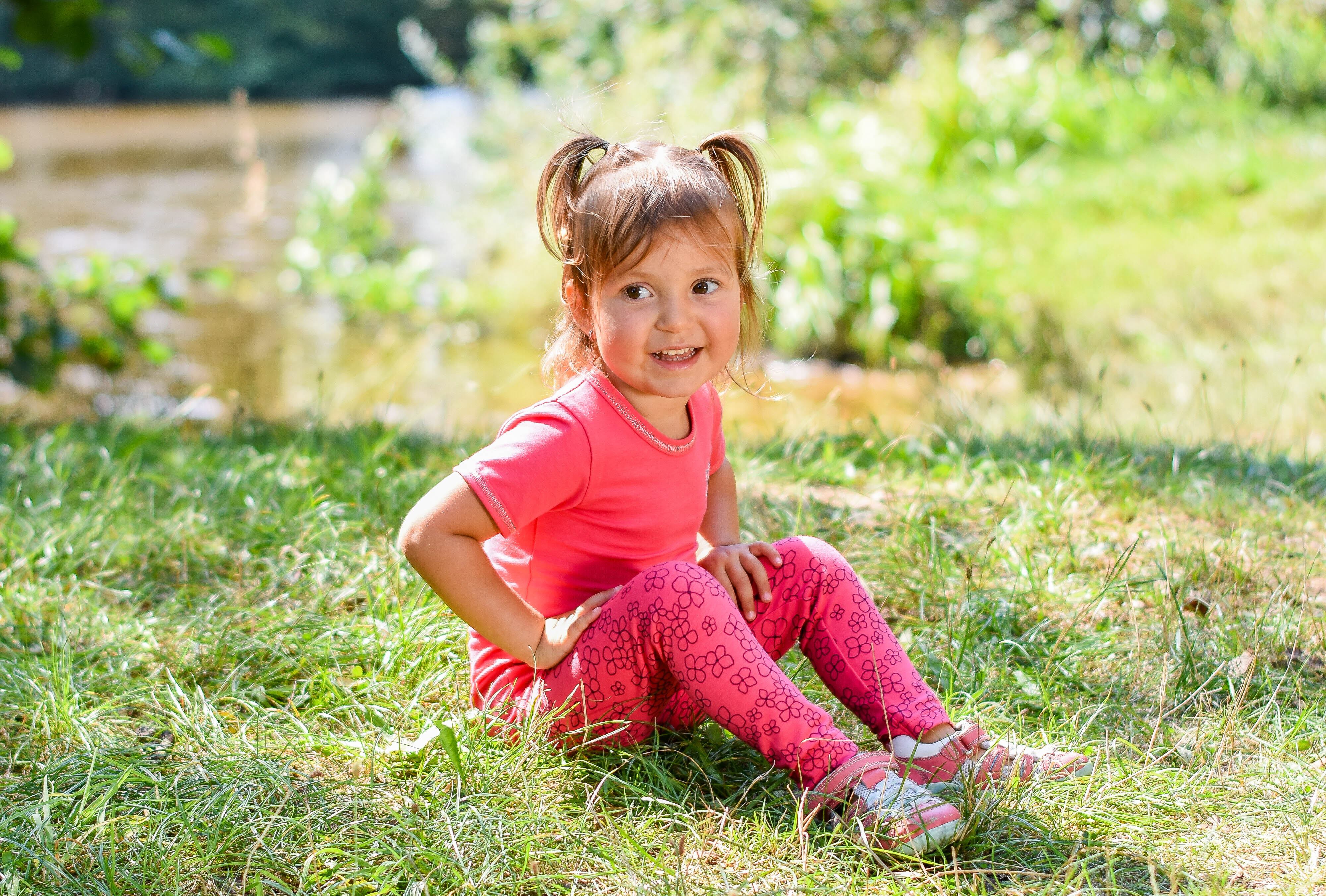 Legíny tenké TISK Outlast® - jahodová kytičky 122