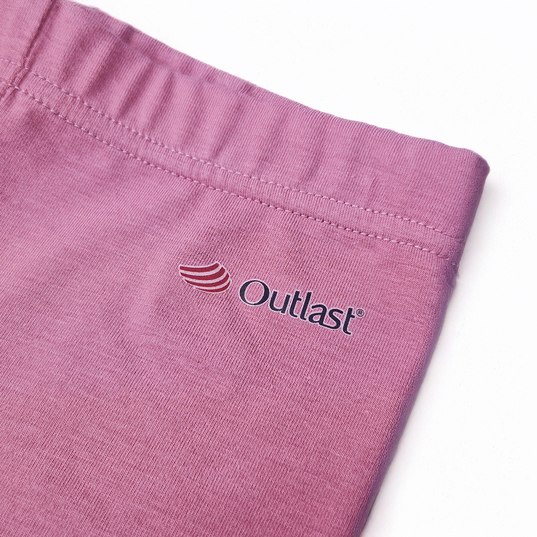 Legíny tenké Outlast® - tm.starorůžová 110