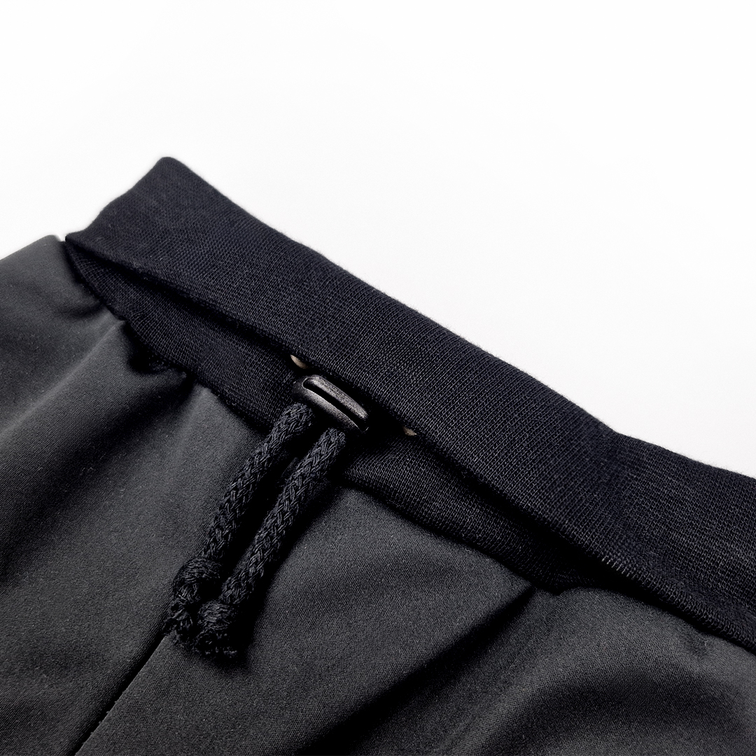 Kalhoty softshell STRETCH náplet - černá 86