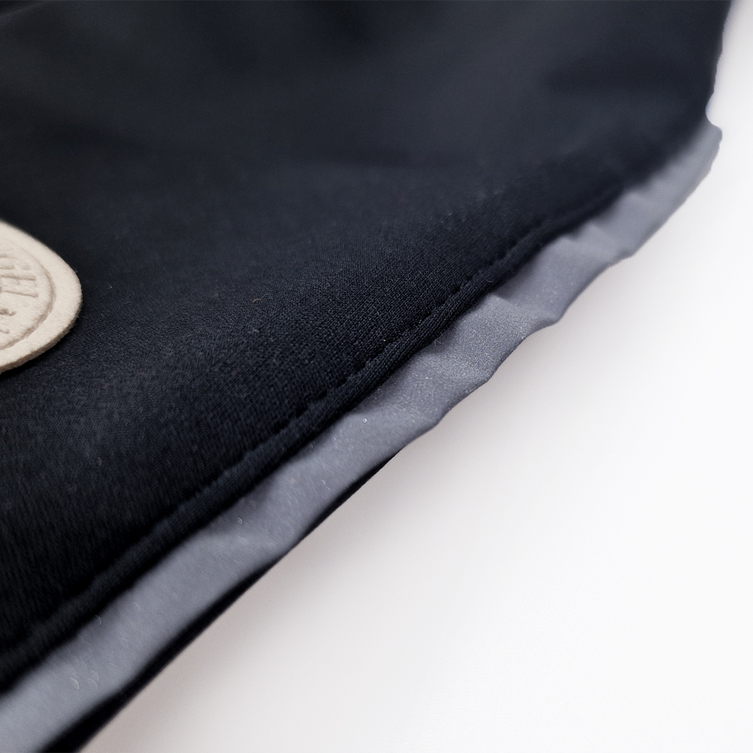 Kalhoty softshell STRETCH náplet - černá 86