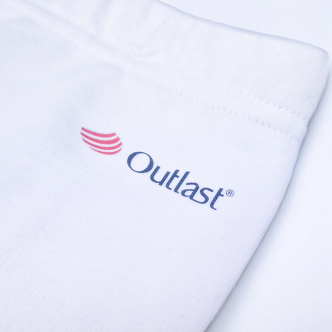 Legíny smyk Outlast® - bílá 104