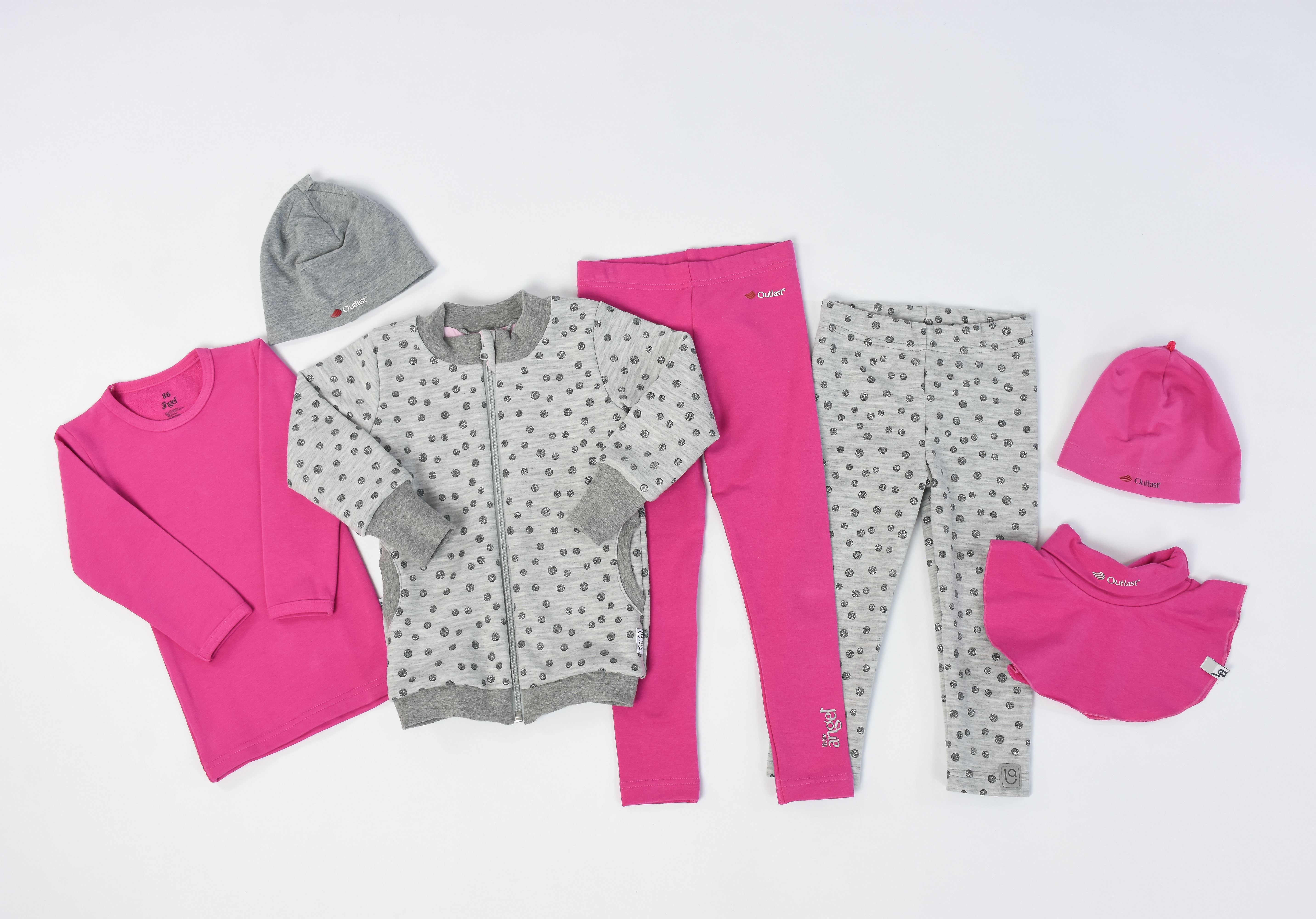 Legíny lesk - šedý melír šedý puntík 122