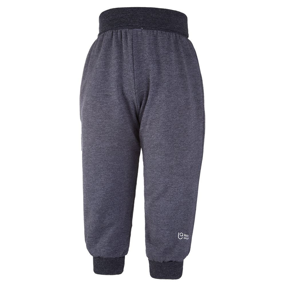 Tepláky smyk Outlast® - tm.šedý melír 86