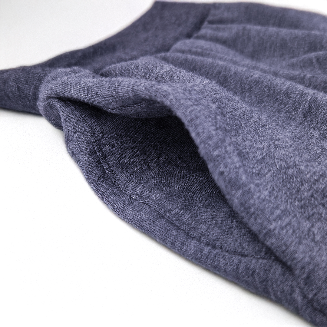 Tepláky smyk Outlast® - tm.šedý melír 110