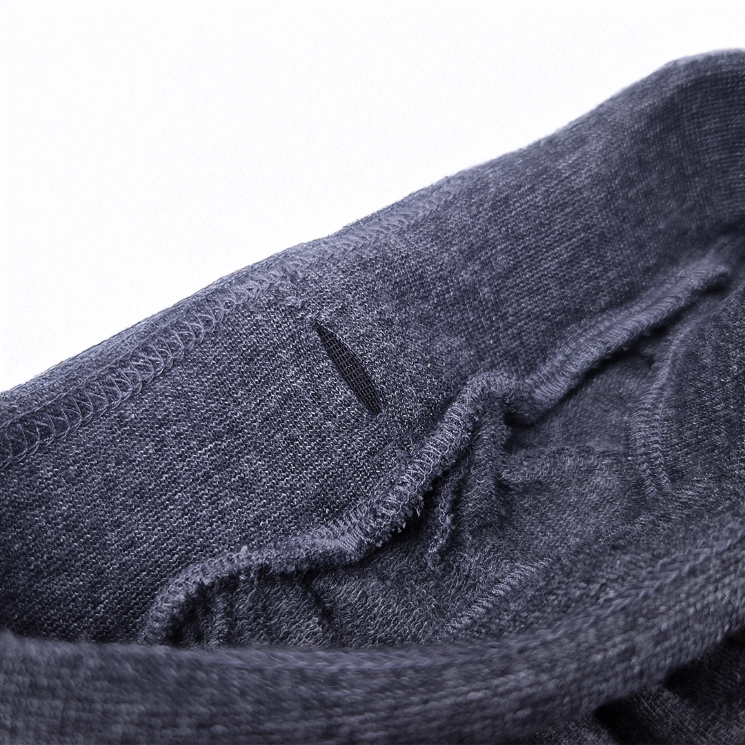 Tepláky smyk Outlast® - tm.šedý melír 110