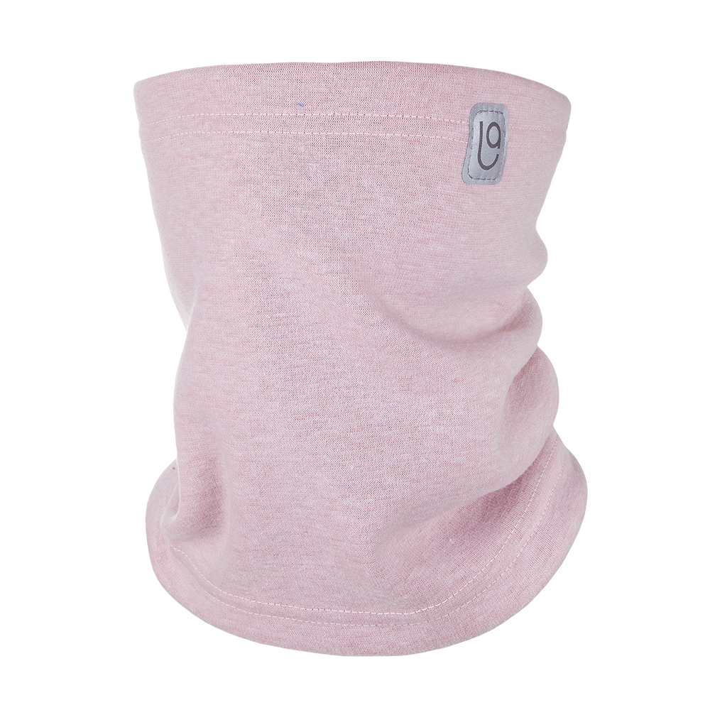 Nákrčník hřejivý - sv.růžový melír UNI