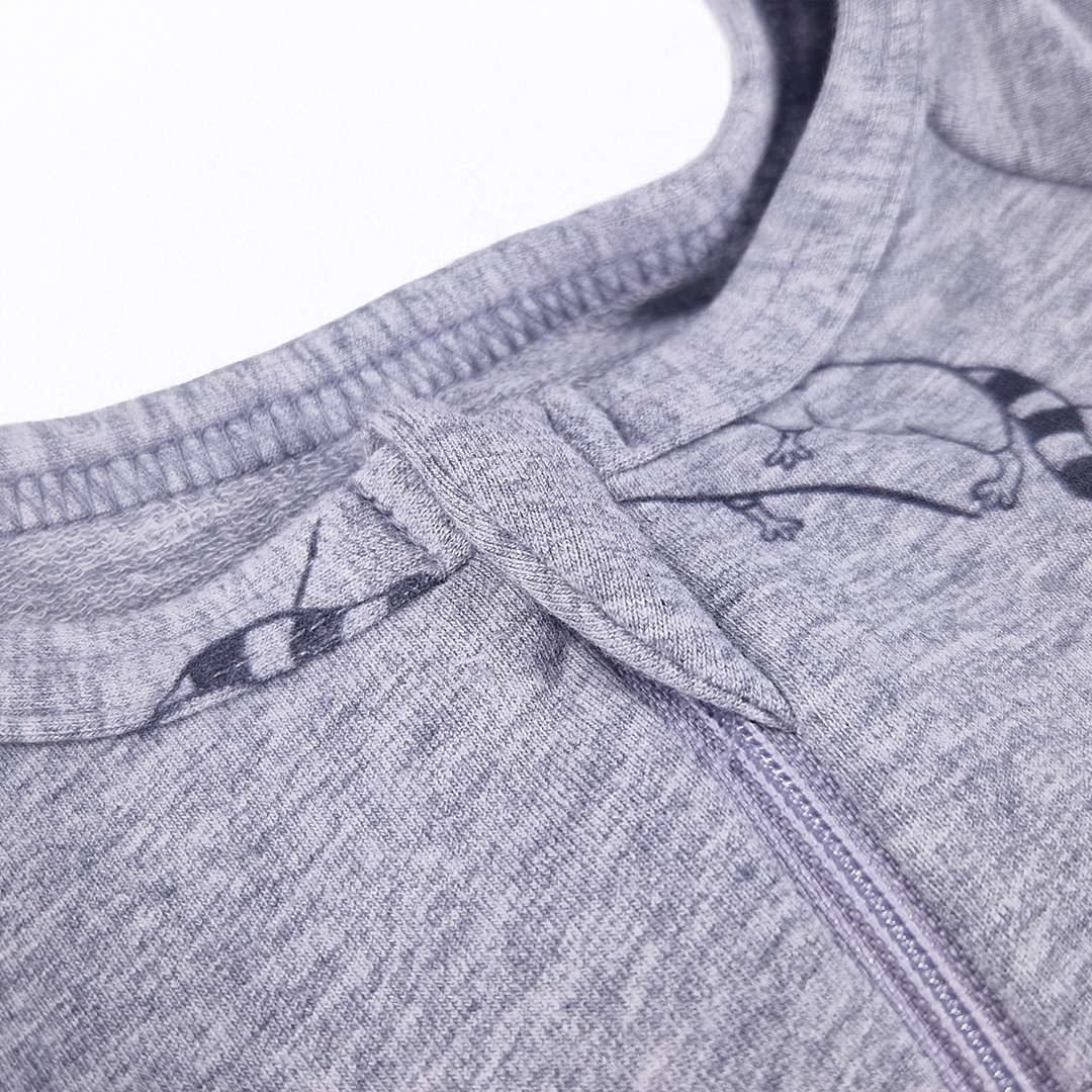 Overal smyk DR TISK lemy Outlast® - šedý melír/šedý melír mývalové 98