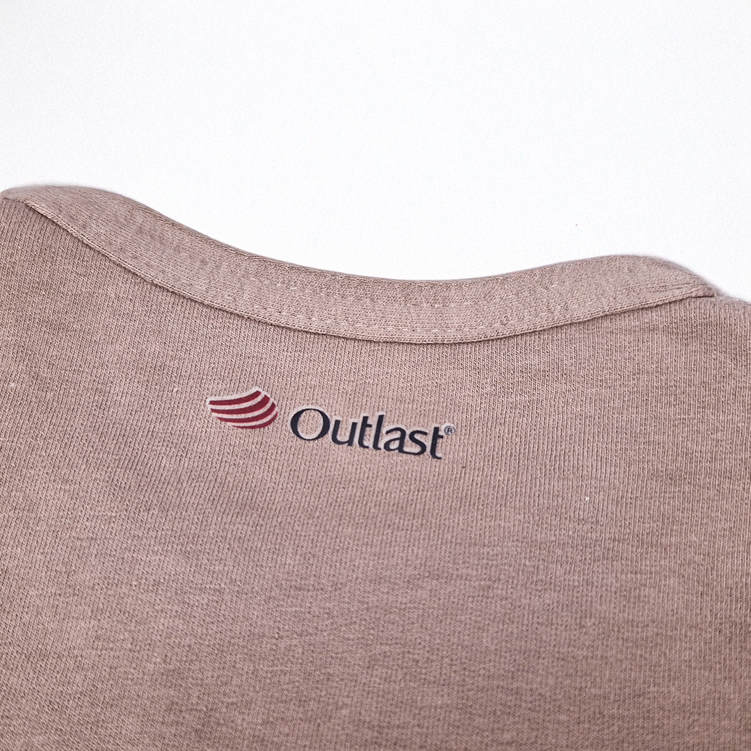 Tričko smyk DR Outlast® - oříšková 122