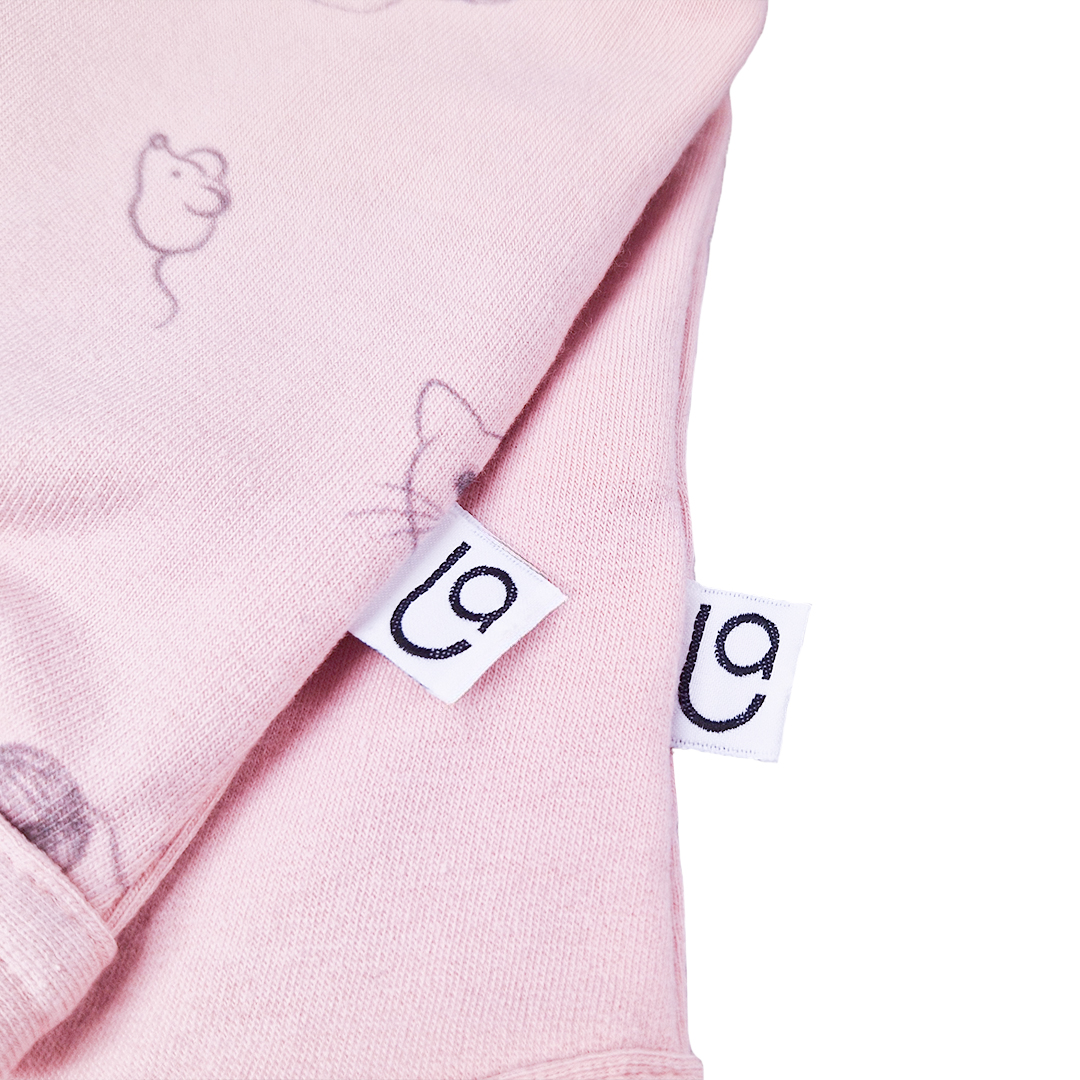 Sada body smyk zavinovací DR Outlast® - sv.starorůžová 68