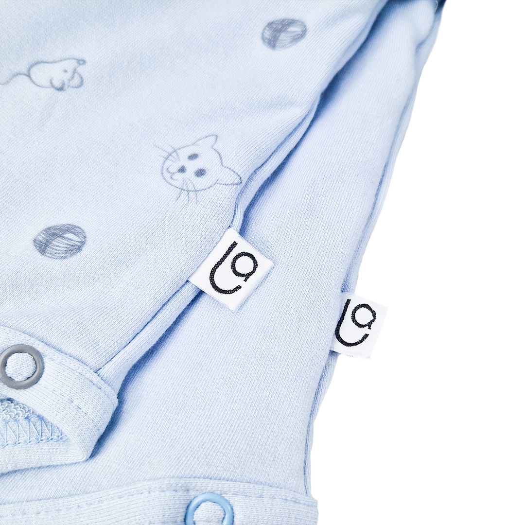 Sada body smyk zavinovací DR Outlast® - sv.modrá 56