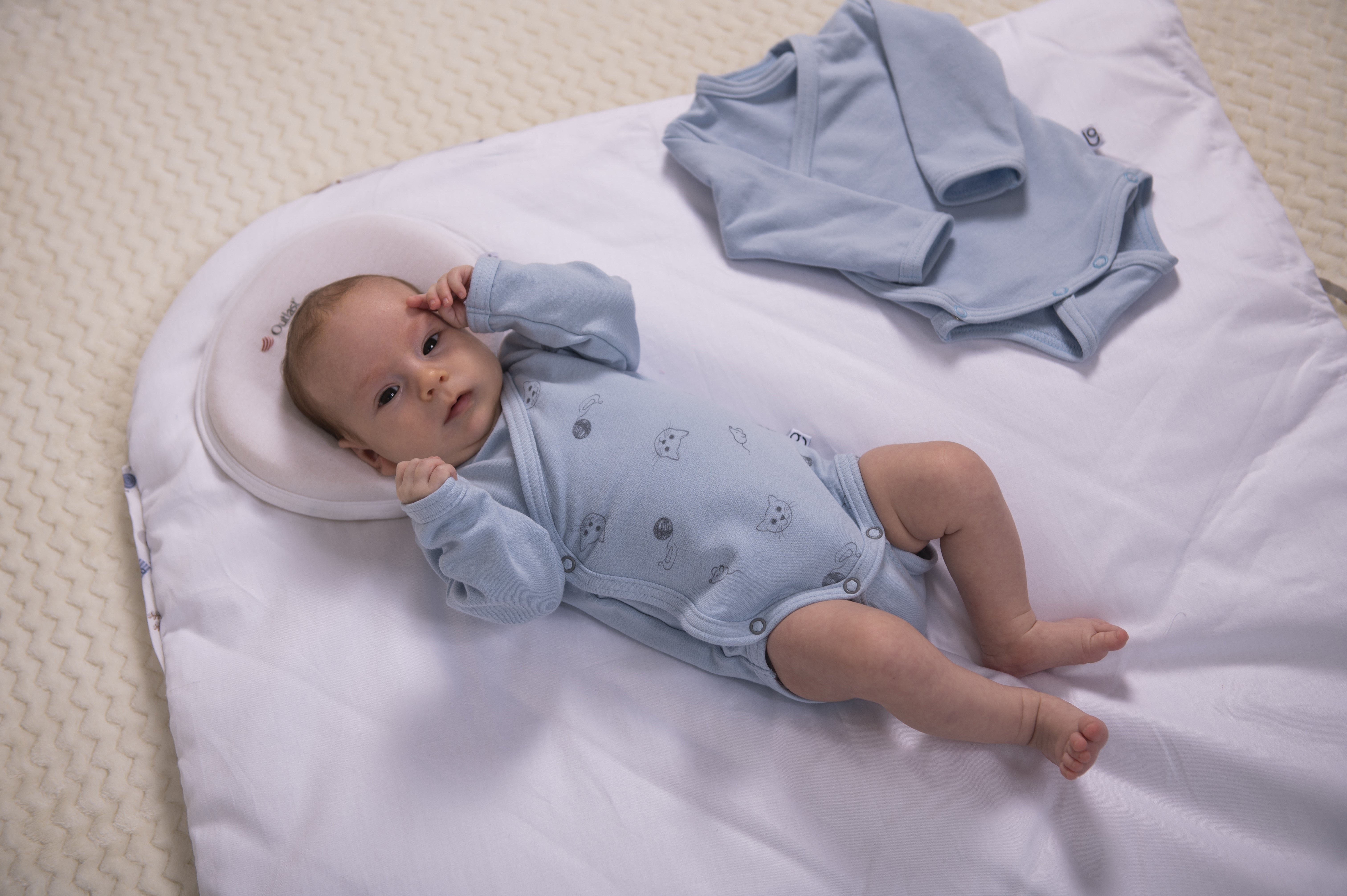 Sada body smyk zavinovací DR Outlast® - sv.modrá 56