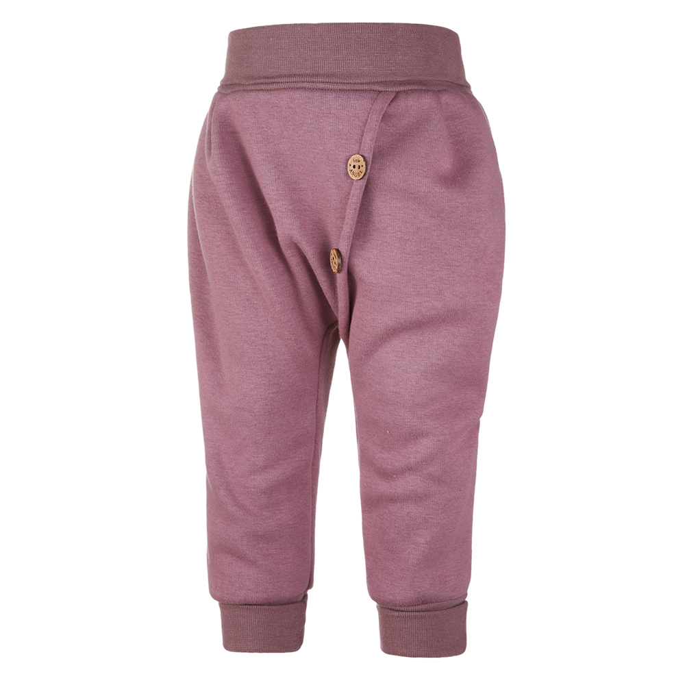 Tepláky harémky hřejivé - starorůžová 68