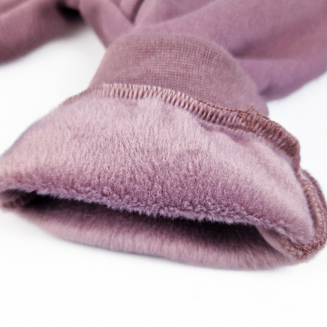 Tepláky harémky hřejivé - starorůžová 68