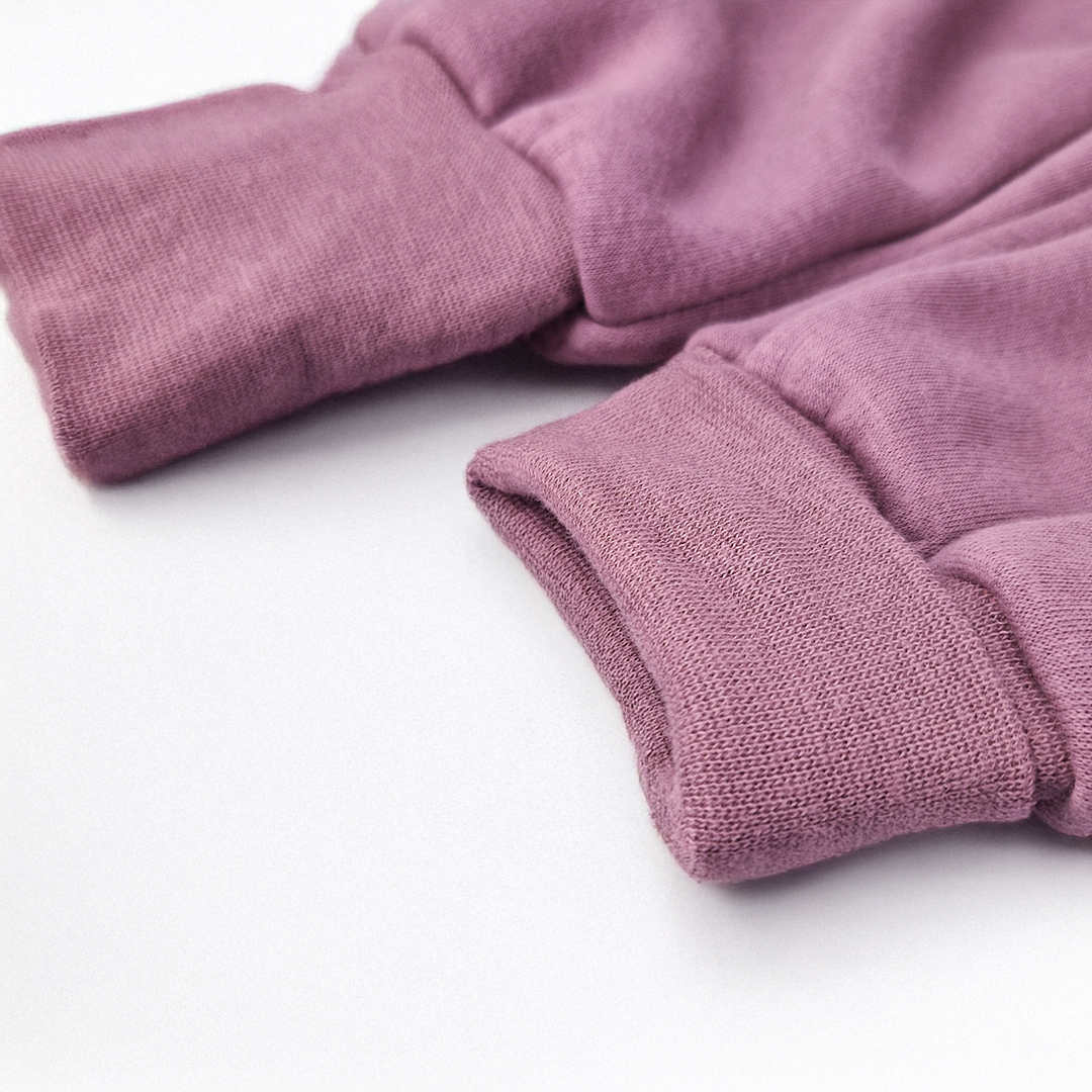 Tepláky harémky hřejivé - starorůžová 68