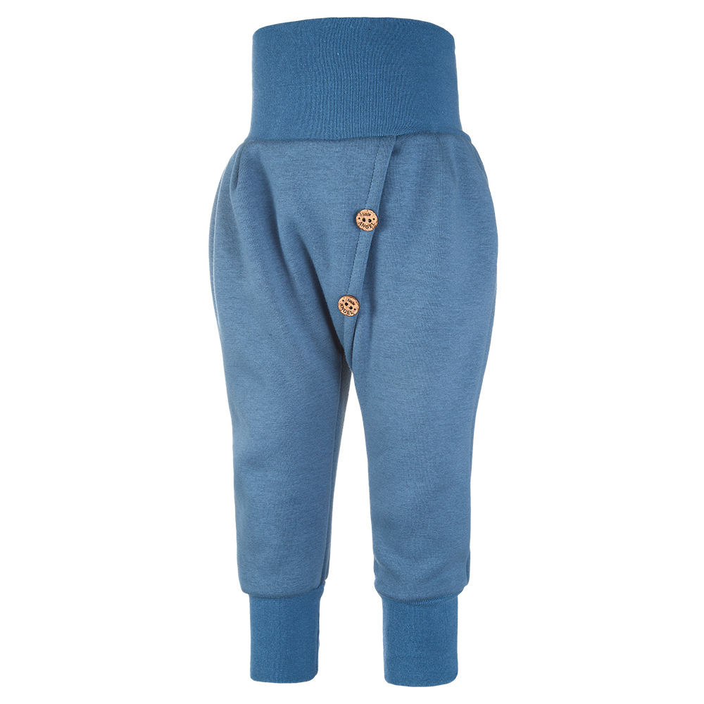 Tepláky harémky hřejivé - tyrkysová 74