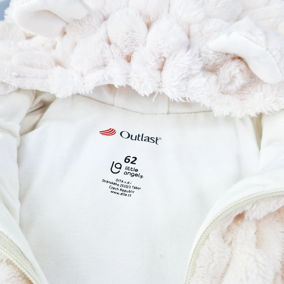 Overal MAZLÍK Outlast® - smetanová/bílá káva 68