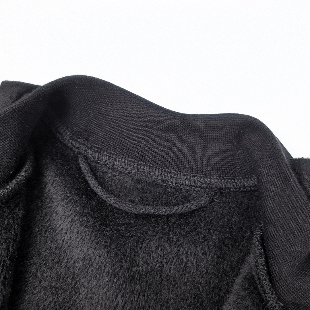 Mikina hřejivá rozepínací - černá 98