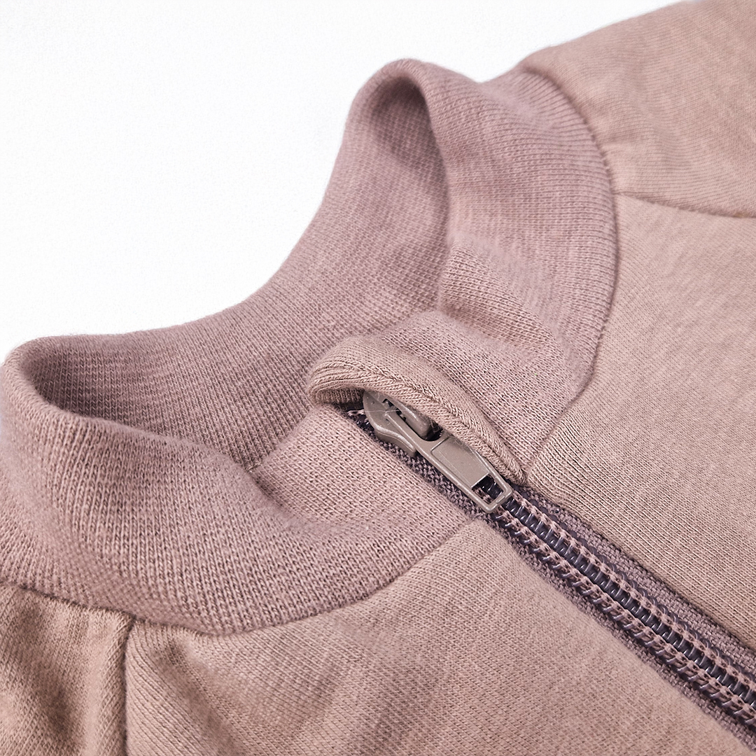 Mikina smyk rozepínací Outlast® - oříšková 104