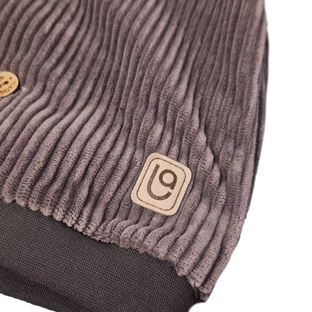 Kabátek podšitý manšestr Outlast® - hnědá 80